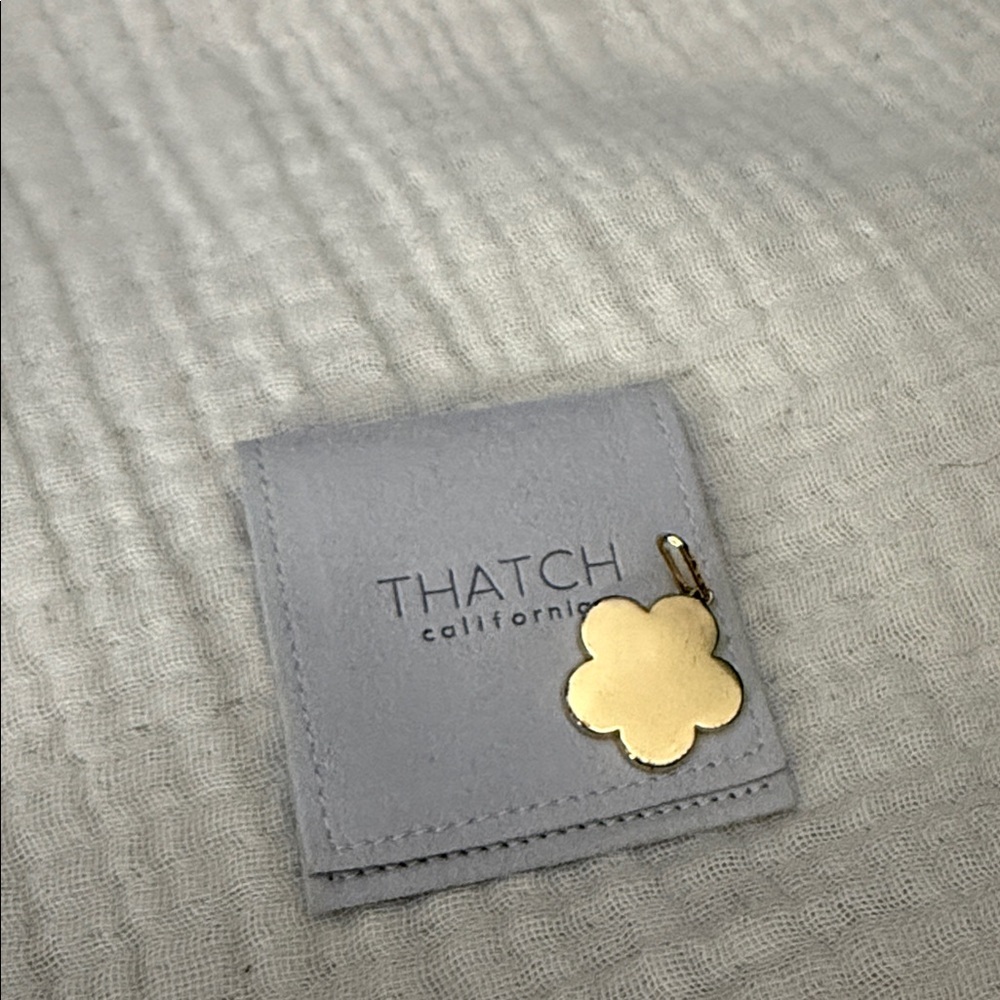 THATCH Pendant flora Charm GOLD colored flower for Necklace